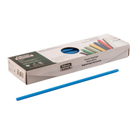 Dorsetti tondi per rilegatura - 8 mm - blu - Fellowes - scatola 50 pezzi