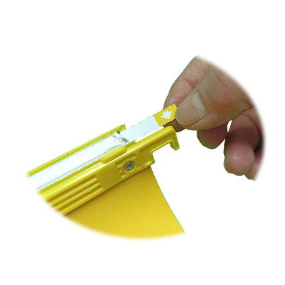 Cartella sospesa Joker - cassetto - interasse 39 cm - fondo V - 37 x 25 cm - giallo - Bertesi