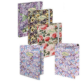 Cartella progetti Nature Flowers - 26 x 34 cm - dorso 7 cm - con elastico - Pigna