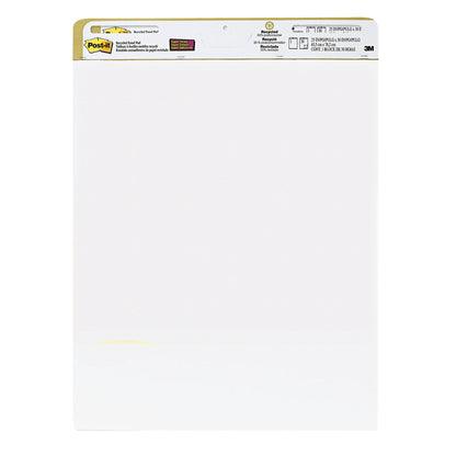 Blocco da parete Super Sticky - 559RP - 63,5 x 77,5 cm - carta riciclata - bianco - 30 fogli - Post-it