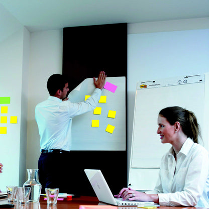 Blocco da parete Super Sticky - 559RP - 63,5 x 77,5 cm - carta riciclata - bianco - 30 fogli - Post-it