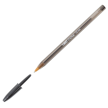 Penna sfera Cristal Large - punta 1,6 mm - nero - Bic - conf. 50 pezzi