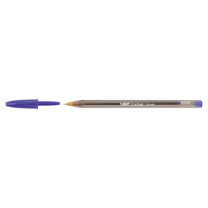 Penna sfera Cristal Large - punta 1,6 mm - blu - Bic - conf. 50 pezzi
