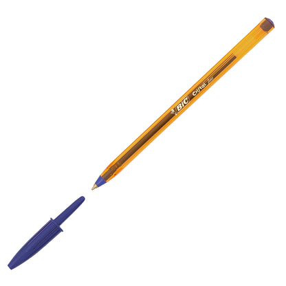 Penna sfera Cristal - punta fine 0,8 mm - blu - Bic - conf. 50 pezzi