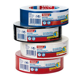Nastro adesivo telato - 38 mm x 25 m - tela plastificata - rosso - Tesa