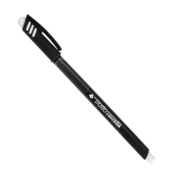 Penna a sfera cancellabile Cancellik - punta 1,0mm - colori assortiti - Tratto - conf. 4 pezzi