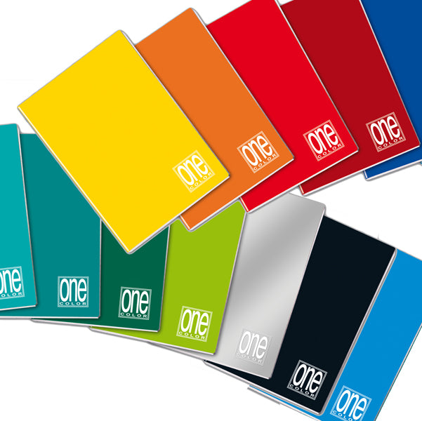 Quaderno One Color - A5 -  4 mm - 20+1 fogli - 80 gr - Blasetti