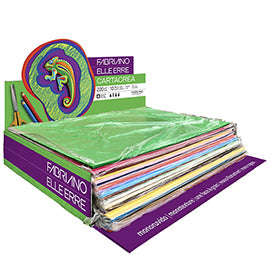 Cartoncino CartaCrea - 35 x 50 cm - 220 gr - colori assortiti - Fabriano - Expo 260 fogli
