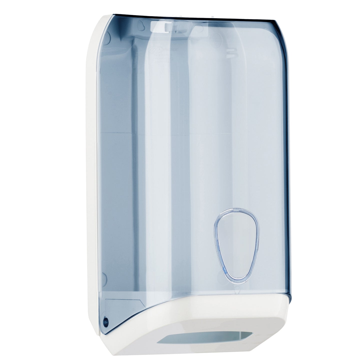 Dispenser carta igienica Prestige - interfogliata - 15,8 x 13 x 30,7 cm - trasparente - Mar Plast