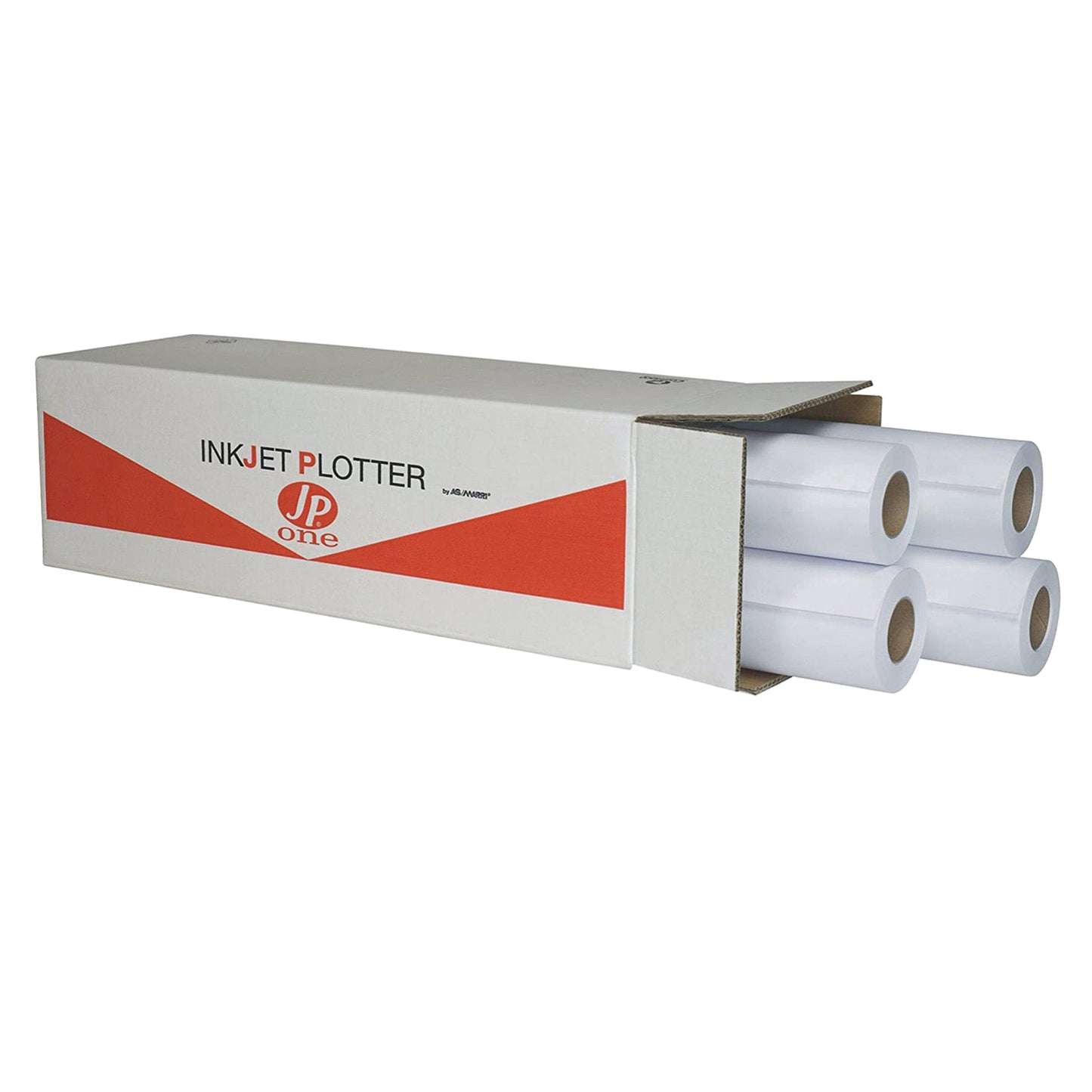 Carta plotter JP One P.90M - 625 mm x 50 mt - 90 gr - inkjet - opaca - bianco - As Marri