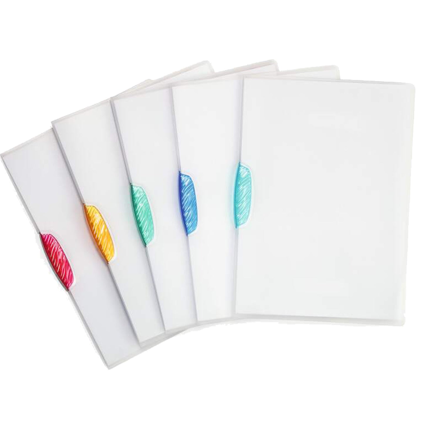 Cartellina con clip Swingclip - A4 - PP - trasparente - Durable - conf. 5 pezzi