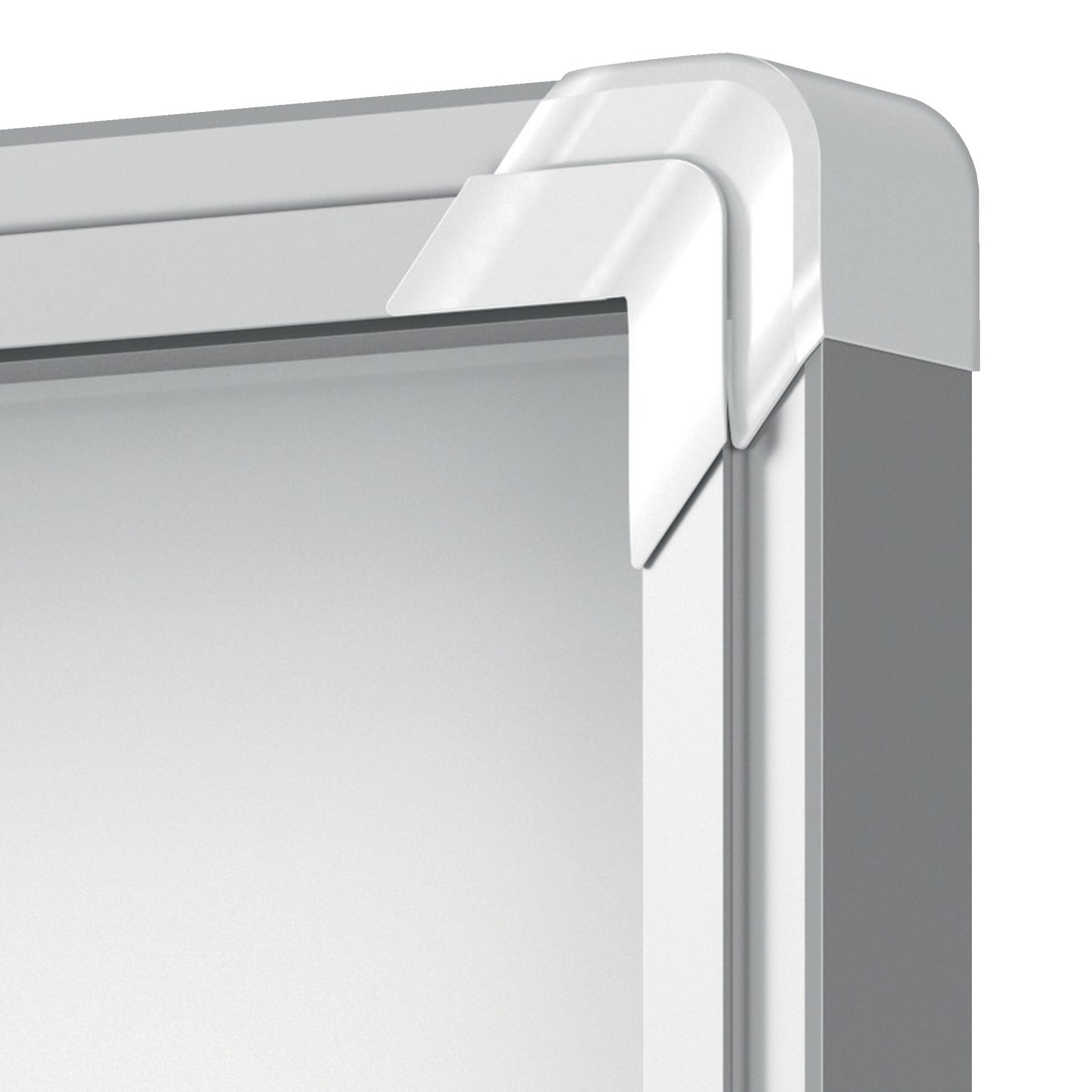Bacheca per interni - fondo magnetico bianco - 9 fogli A4 - verticale - Nobo