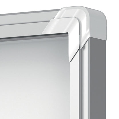 Bacheca per interni - fondo magnetico bianco - 9 fogli A4 - verticale - Nobo