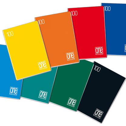Maxiquaderno One Color - A4 - 4 mm c/margine - 18 +1 fogli - 100 gr - Blasetti