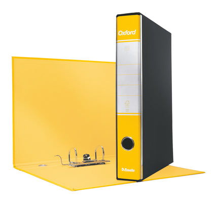 Registratore Oxford G82 - dorso 5 cm - commerciale 23 x 30 cm - giallo - Esselte