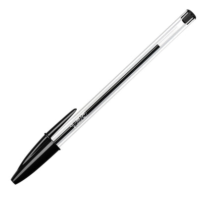 Penna a sfera Cristal  - punta media 1,0mm - nero - Bic - conf.  90+10 pezzi