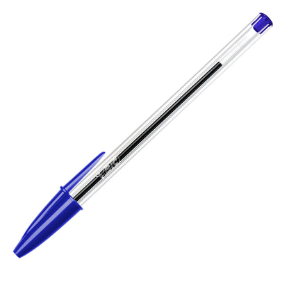 Penna a sfera Cristal - punta media 1,0mm - blu  - Bic - conf. 90+10 pezzi