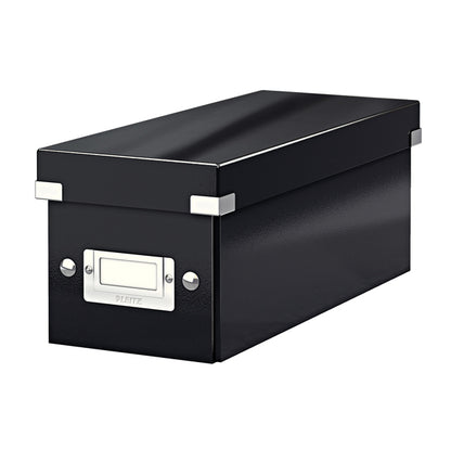 Scatola archivio Click & Store - per CD - 14,3 x 13,6 x 35,2 cm - nero - Leitz