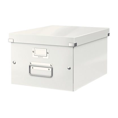 Scatola archivio Click & Store - 28,1 x 20 x 37cm (A4) - bianco - Leitz