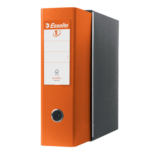 Registratore Eurofile G53 - dorso 8 cm - commerciale 23 x 30 cm - arancione - Esselte
