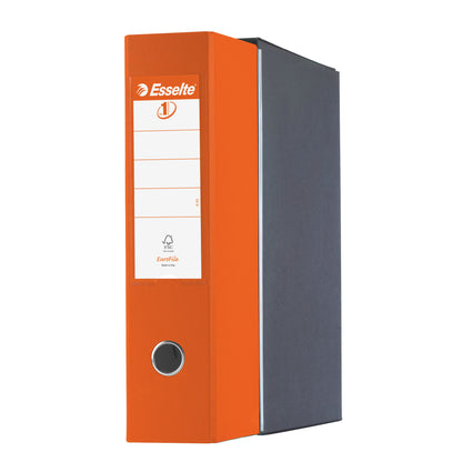 Registratore Eurofile G55 - dorso 8 cm - protocollo 23 x 33 cm - arancione - Esselte
