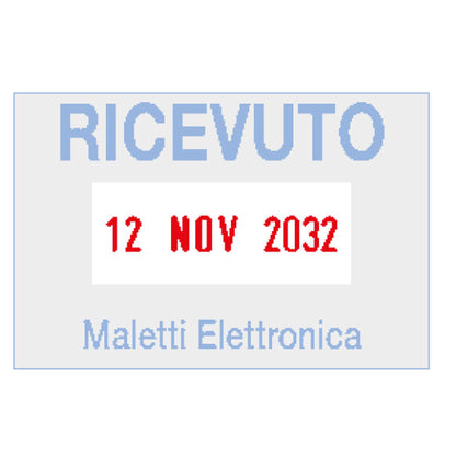 Timbro Datario Classic Line 2360 - 5 righe - 3 x 4,5 cm - autoinchiostrante - Colop