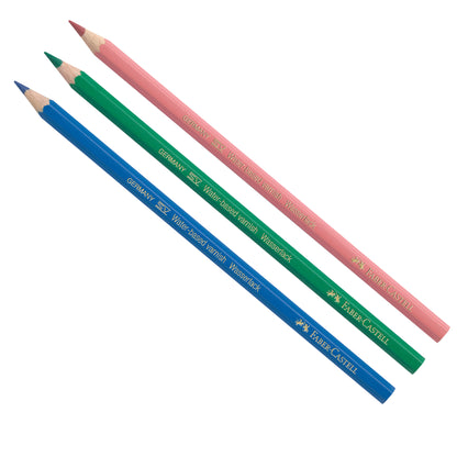 Matita colorata eco Il Castello + 3 bicolor + 1 grafite - colori assortiti - Faber-Castell - astuccio 36 pezzi