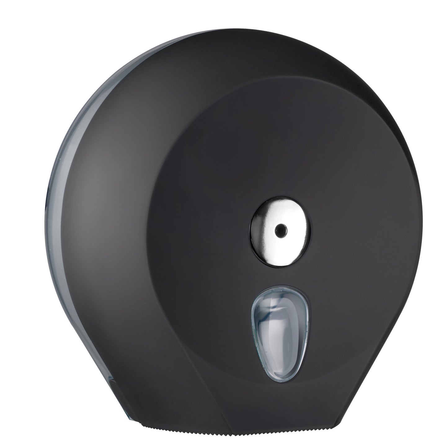 Dispenser carta igienica Ecolored rotolo Mini Jumbo - 27 x 12,8 x 27,3 cm - rotolo diametro 23 cm - vesuvian black - Mar Plast