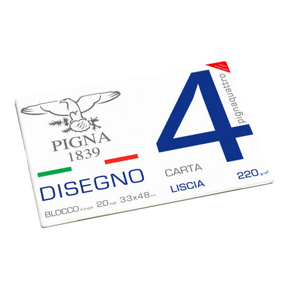 Album Pigna4 - 33 x 48 cm - 4 angoli - 20 fogli - 200 gr - liscio - Pigna