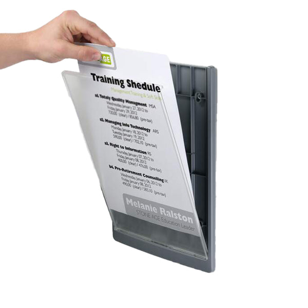 Targa per porte/pareti Click Sign - 21  x  29,7 cm (A4) - Durable