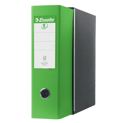 Registratore Eurofile G53 - dorso 8 cm - commerciale 23 x 30 cm - verde vivida - Esselte