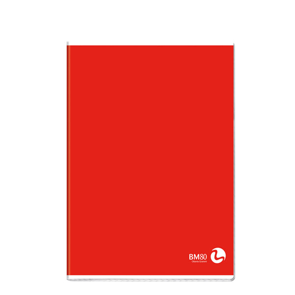 Maxiquaderno Color 80 Basic - A4 -  5mm - 80 fogli - 80gr - BM