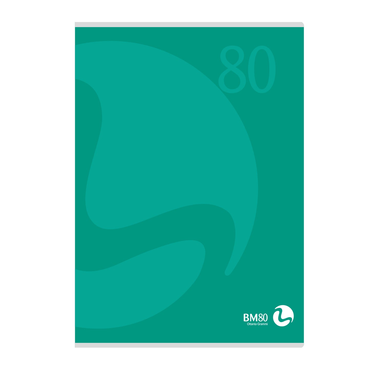 Maxiquaderno Color 80 - A4 - 1 rigo - 80 fogli - 80gr - BM