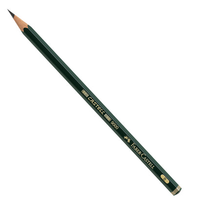 Matita in grafite Castell 9000 - gradazione B - esagonale - Faber-Castell