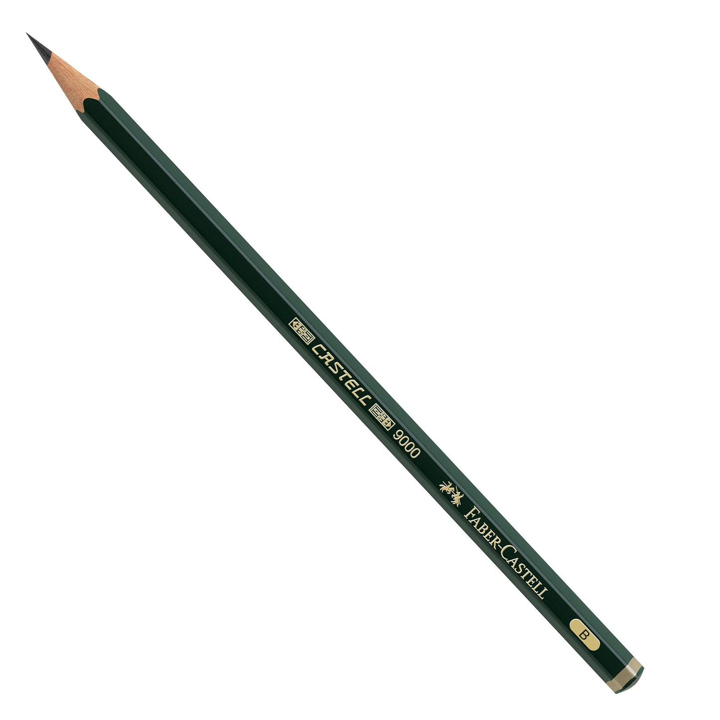 Matita in grafite Castell 9000 - gradazione B - esagonale - Faber-Castell