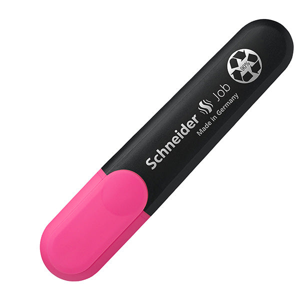 Evidenziatore Job - punta a scalpello - tratto da 1,0-5,0mm - colore rosa  - Schneider