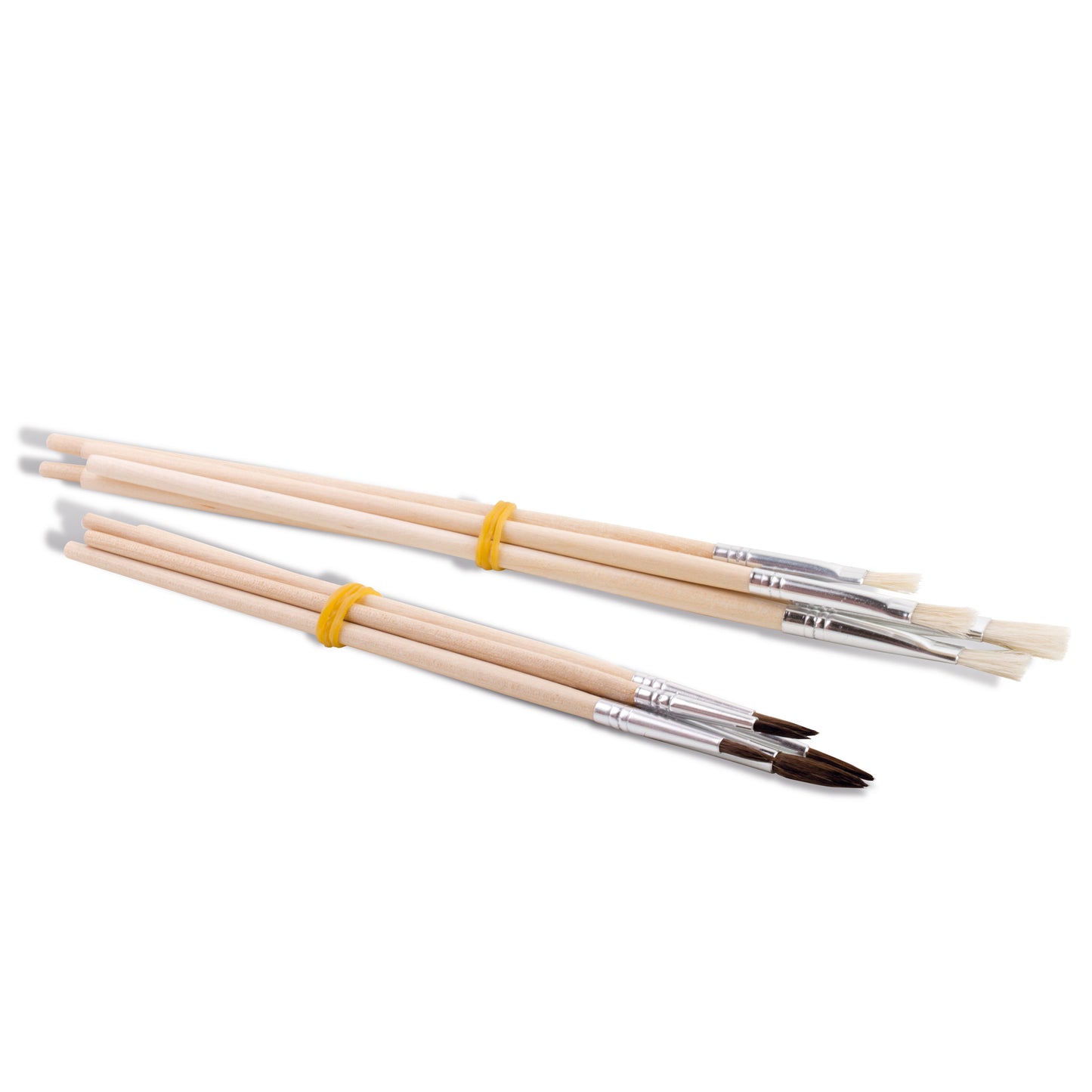 Pennelli e Portapennelli  - in ppl - Primo - astuccio con 5+5 pennelli