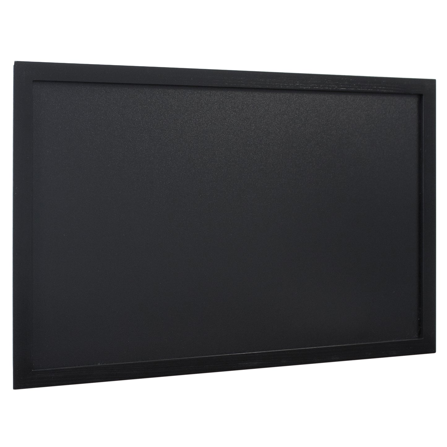 Lavagna Woody - cornice nera - 40 x 60 cm - Securit