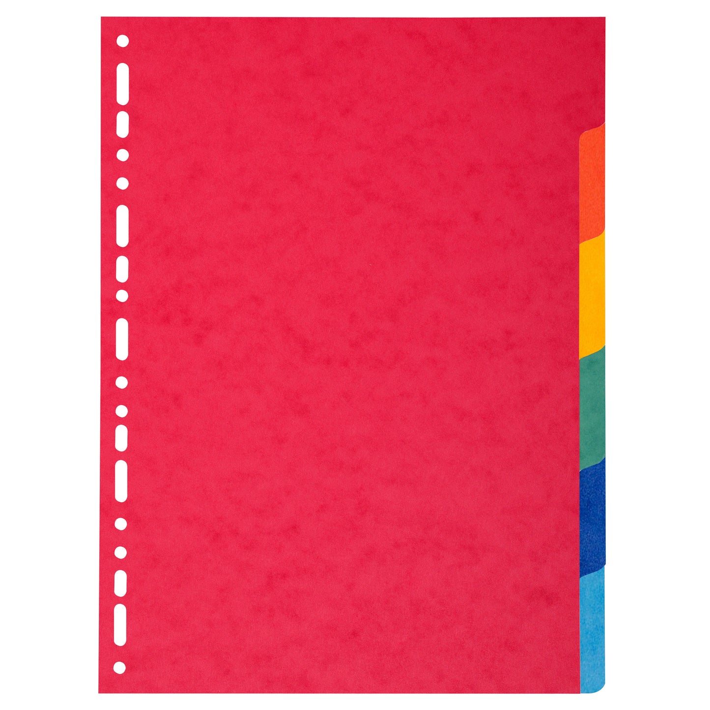 Separatore Forever - 6 tacche - cartoncino riciclato 220 gr - A4 - multicolore - Exacompta