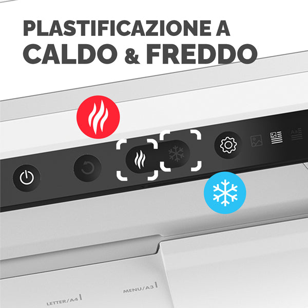 Plastificatrice Venus  - A3 - caldo/freddo - Fellowes
