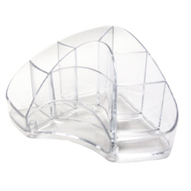 Portapenne Multipot Classic - 14 x 20 x 9 cm - trasparente - Arda