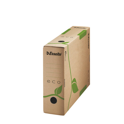 Scatola archivio EcoBox - dorso 8 cm - 32,7 x 23,3 cm - Esselte