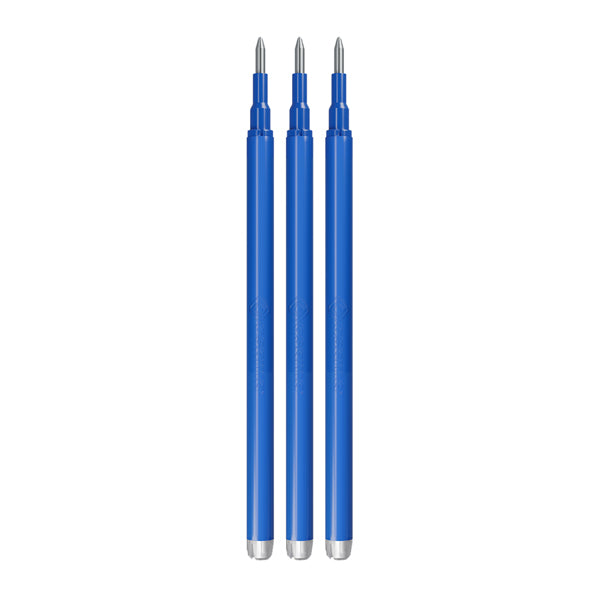 Refill per penne gel cancellabili  - punta 0,7 mm - blu - Osama - conf. 3 pezzi