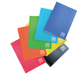 Maxiquaderno One Color - A4 - rigo di 3a - 20+1 fogli - 80 gr - copertina PPL - Blasetti