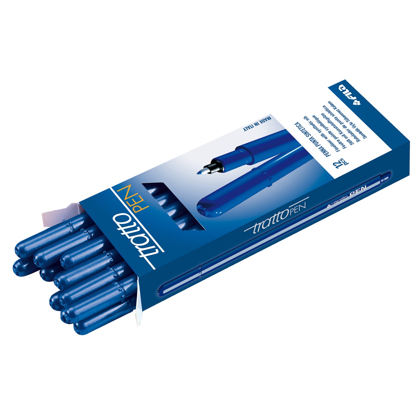Pennarello fineliner Tratto Pen - tratto 0,5mm - blu - Tratto