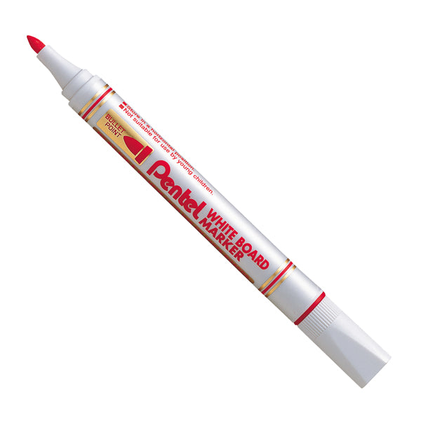 Marcatore per lavagne cancellabili MW85 - astuccio 4 colori assortiti - linea Amiko - Pentel