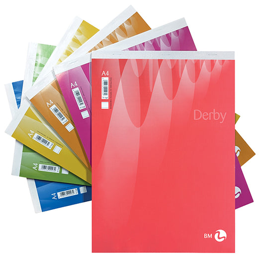 Blocco note Derby - bianco - 210 x 297mm - 60gr - 70 fogli - BM