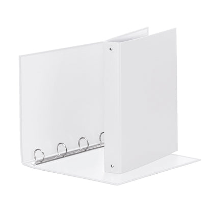 Raccoglitore Meeting - 22 x 30 cm - 4 anelli tondi 30 mm - dorso 4 cm - PP - bianco - Esselte