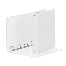 Raccoglitore Meeting - 22 x 30 cm - 4 anelli tondi 30 mm - dorso 4 cm - PP - bianco - Esselte