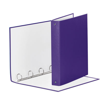 Raccoglitore Meeting - 22 x 30 cm - 4 anelli tondi 30 mm - dorso 4 cm - PP - lilla - Esselte